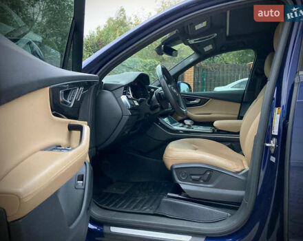 Ауди Ку 7 2020 в Киеве на Automoto.ua Синий Ауди Ку 7, объемом двигателя 3 л и пробегом 86 тыс. км за 49900 $, фото 16 на Automoto.ua