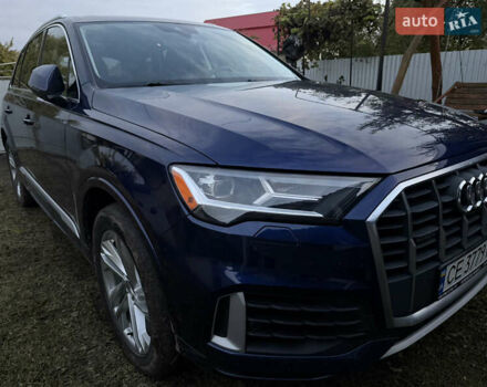 Синий Ауди Ку 7, объемом двигателя 3 л и пробегом 114 тыс. км за 47533 $, фото 2 на Automoto.ua