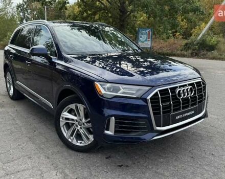 Синий Ауди Ку 7, объемом двигателя 3 л и пробегом 93 тыс. км за 43700 $, фото 1 на Automoto.ua