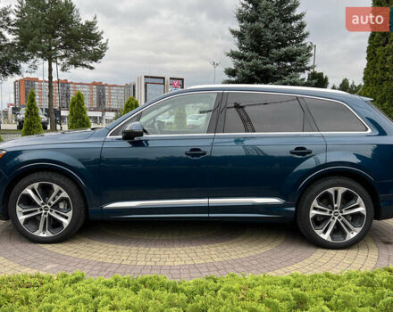Синій Ауді Ку 7, об'ємом двигуна 3 л та пробігом 54 тис. км за 57999 $, фото 3 на Automoto.ua