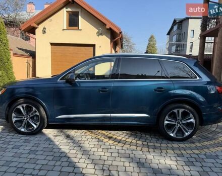 Синий Ауди Ку 7, объемом двигателя 3 л и пробегом 48 тыс. км за 61000 $, фото 4 на Automoto.ua