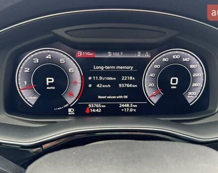 Синий Ауди Ку 7, объемом двигателя 3 л и пробегом 93 тыс. км за 43700 $, фото 15 на Automoto.ua