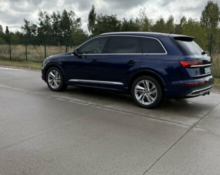 Синий Ауди Ку 7, объемом двигателя 3 л и пробегом 134 тыс. км за 55000 $, фото 1 на Automoto.ua