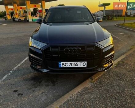 Синий Ауди Ку 7, объемом двигателя 3 л и пробегом 67 тыс. км за 59800 $, фото 6 на Automoto.ua