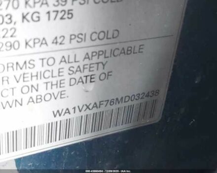 Синий Ауди Ку 7, объемом двигателя 3 л и пробегом 34 тыс. км за 15900 $, фото 8 на Automoto.ua