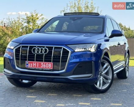 Синий Ауди Ку 7, объемом двигателя 2.97 л и пробегом 158 тыс. км за 58800 $, фото 1 на Automoto.ua