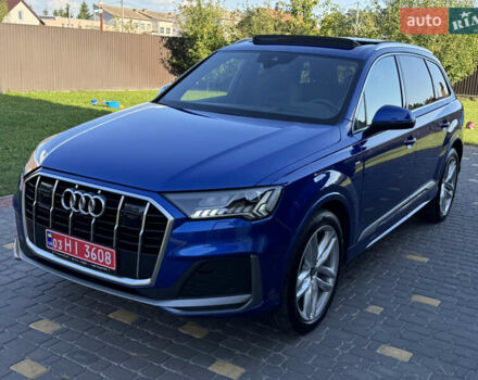 Синий Ауди Ку 7, объемом двигателя 2.97 л и пробегом 158 тыс. км за 58800 $, фото 4 на Automoto.ua