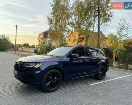 Синий Ауди Ку 7, объемом двигателя 3 л и пробегом 57 тыс. км за 56999 $, фото 2 на Automoto.ua