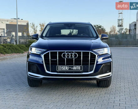 Синий Ауди Ку 7, объемом двигателя 3 л и пробегом 57 тыс. км за 51000 $, фото 6 на Automoto.ua