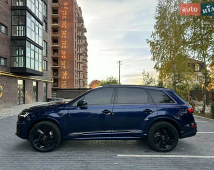 Синий Ауди Ку 7, объемом двигателя 3 л и пробегом 57 тыс. км за 56999 $, фото 1 на Automoto.ua