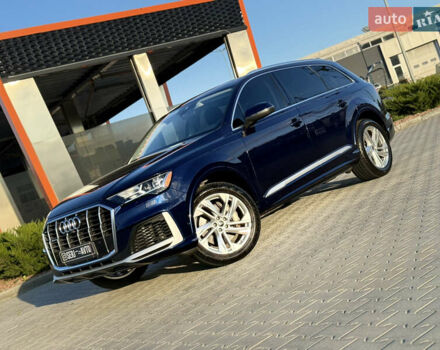 Синий Ауди Ку 7, объемом двигателя 3 л и пробегом 57 тыс. км за 51000 $, фото 1 на Automoto.ua