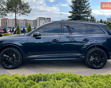 Синий Ауди Ку 7, объемом двигателя 3 л и пробегом 17 тыс. км за 62999 $, фото 3 на Automoto.ua
