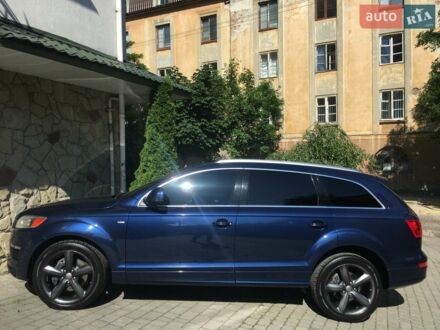 Синій Ауді Ку 7, об'ємом двигуна 4.2 л та пробігом 195 тис. км за 13600 $, фото 1 на Automoto.ua