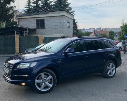 Синий Ауди Ку 7, объемом двигателя 2.97 л и пробегом 265 тыс. км за 12700 $, фото 1 на Automoto.ua