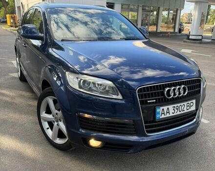 Синий Ауди Ку 7, объемом двигателя 3 л и пробегом 332 тыс. км за 9500 $, фото 1 на Automoto.ua