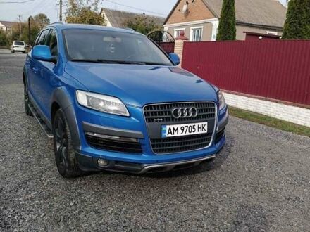 Ауди Ку 7 2007 в Чуднове на Automoto.ua Синий Ауди Ку 7, объемом двигателя 3 л и пробегом 211 тыс. км за 13700 $, фото 1 на Automoto.ua
