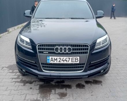 Синий Ауди Ку 7, объемом двигателя 3.6 л и пробегом 307 тыс. км за 11500 $, фото 1 на Automoto.ua