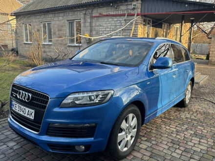 Ауди Ку 7 2008 в Днепре (Днепропетровске) на Automoto.ua Синий Ауди Ку 7, объемом двигателя 4.2 л и пробегом 273 тыс. км за 10900 $, фото 1 на Automoto.ua