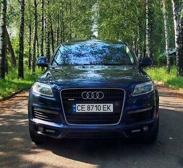 Ауді Ку 7 2008 у Чернівцях на Automoto.ua Синій Ауді Ку 7, об'ємом двигуна 4.2 л та пробігом 227 тис. км за 11450 $, фото 1 на Automoto.ua