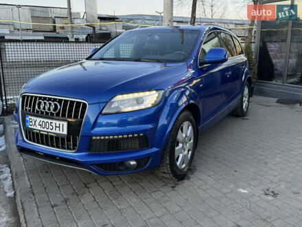 Ауди Ку 7 2008 в Хмельницком на Automoto.ua Синий Ауди Ку 7, объемом двигателя 2.97 л и пробегом 273 тыс. км за 11900 $, фото 1 на Automoto.ua