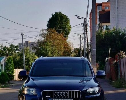 Синий Ауди Ку 7, объемом двигателя 3 л и пробегом 264 тыс. км за 16000 $, фото 1 на Automoto.ua