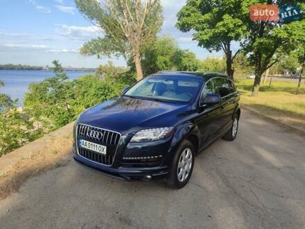 Ауди Ку 7 2010 в Днепре (Днепропетровске) на Automoto.ua Синий Ауди Ку 7, объемом двигателя 3 л и пробегом 232 тыс. км за 16000 $, фото 1 на Automoto.ua