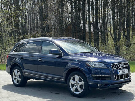 Ауди Ку 7 2011 у Ивано-Франковске на Automoto.ua Синий Ауди Ку 7, об'ємом двигуна 3 л та пробігом 299 тис. км за 17000 $, фото 1 на Automoto.ua