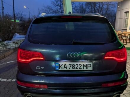 Синий Ауди Ку 7, объемом двигателя 3 л и пробегом 297 тыс. км за 11500 $, фото 1 на Automoto.ua