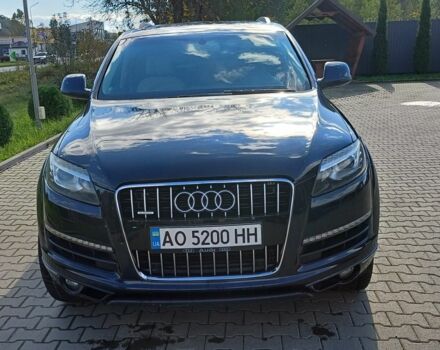 Синий Ауди Ку 7, объемом двигателя 3 л и пробегом 214 тыс. км за 13500 $, фото 1 на Automoto.ua