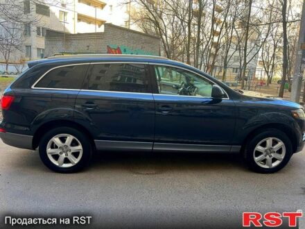 Синий Ауди Ку 7, объемом двигателя 3 л и пробегом 190 тыс. км за 12900 $, фото 1 на Automoto.ua