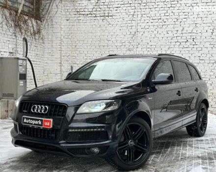 Синий Ауди Ку 7, объемом двигателя 3 л и пробегом 200 тыс. км за 16490 $, фото 1 на Automoto.ua