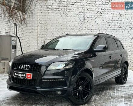 Синий Ауди Ку 7, объемом двигателя 3 л и пробегом 200 тыс. км за 16490 $, фото 1 на Automoto.ua