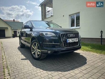 Ауди Ку 7 2012 в Луцке на Automoto.ua Синий Ауди Ку 7, объемом двигателя 2.97 л и пробегом 150 тыс. км за 20950 $, фото 1 на Automoto.ua