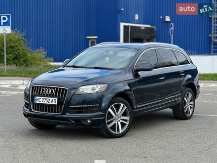 Синий Ауди Ку 7, объемом двигателя 3 л и пробегом 250 тыс. км за 12900 $, фото 1 на Automoto.ua