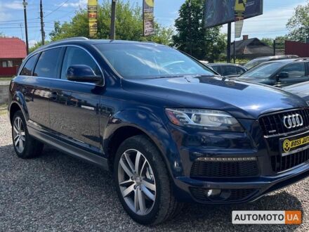 Ауди Ку 7 2012 в Коломые на Automoto.ua Синий Ауди Ку 7, объемом двигателя 3 л и пробегом 200 тыс. км за 15999 $, фото 1 на Automoto.ua