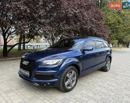 Синий Ауди Ку 7, объемом двигателя 2.97 л и пробегом 204 тыс. км за 16900 $, фото 1 на Automoto.ua