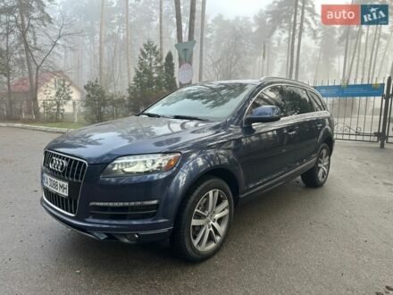 Синий Ауди Ку 7, объемом двигателя 3 л и пробегом 209 тыс. км за 16400 $, фото 1 на Automoto.ua