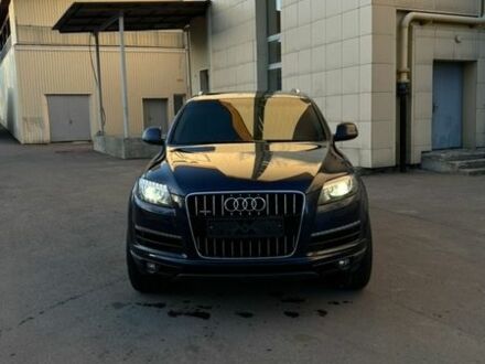 Синий Ауди Ку 7, объемом двигателя 3 л и пробегом 204 тыс. км за 14999 $, фото 1 на Automoto.ua