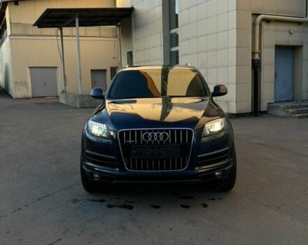 Синий Ауди Ку 7, объемом двигателя 3 л и пробегом 204 тыс. км за 14999 $, фото 1 на Automoto.ua