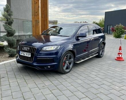 Синий Ауди Ку 7, объемом двигателя 3 л и пробегом 210 тыс. км за 9600 $, фото 1 на Automoto.ua