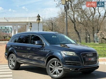Синий Ауди Ку 7, объемом двигателя 3 л и пробегом 215 тыс. км за 13200 $, фото 1 на Automoto.ua
