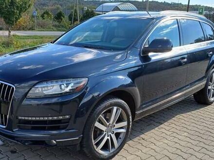 Синий Ауди Ку 7, объемом двигателя 3 л и пробегом 214 тыс. км за 13500 $, фото 1 на Automoto.ua