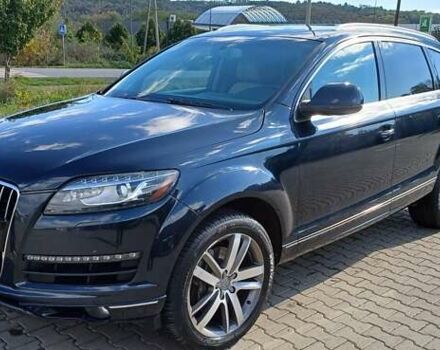 Синий Ауди Ку 7, объемом двигателя 3 л и пробегом 214 тыс. км за 13500 $, фото 1 на Automoto.ua