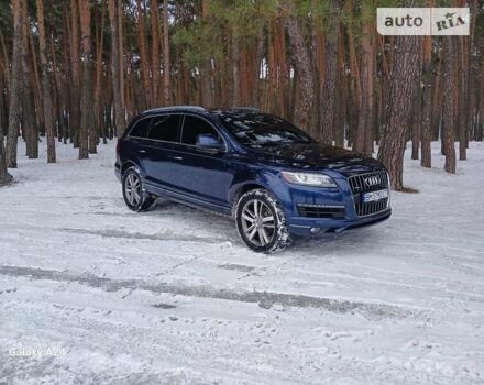 Синий Ауди Ку 7, объемом двигателя 3 л и пробегом 205 тыс. км за 15000 $, фото 1 на Automoto.ua