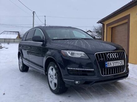 Ауди Ку 7 2012 в Деражне на Automoto.ua Синий Ауди Ку 7, объемом двигателя 2.97 л и пробегом 260 тыс. км за 18500 $, фото 1 на Automoto.ua