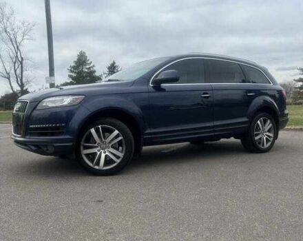 Синий Ауди Ку 7, объемом двигателя 3 л и пробегом 82 тыс. км за 9900 $, фото 1 на Automoto.ua