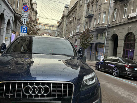 Синий Ауди Ку 7, объемом двигателя 2.97 л и пробегом 230 тыс. км за 21000 $, фото 1 на Automoto.ua