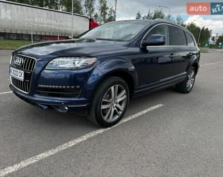 Синий Ауди Ку 7, объемом двигателя 3 л и пробегом 403 тыс. км за 13500 $, фото 1 на Automoto.ua