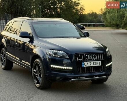 Синий Ауди Ку 7, объемом двигателя 3 л и пробегом 193 тыс. км за 21500 $, фото 1 на Automoto.ua