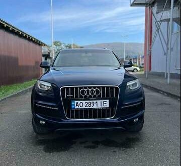 Ауди Ку 7 2013 в Виноградове на Automoto.ua Синий Ауди Ку 7, объемом двигателя 3 л и пробегом 298 тыс. км за 12700 $, фото 1 на Automoto.ua